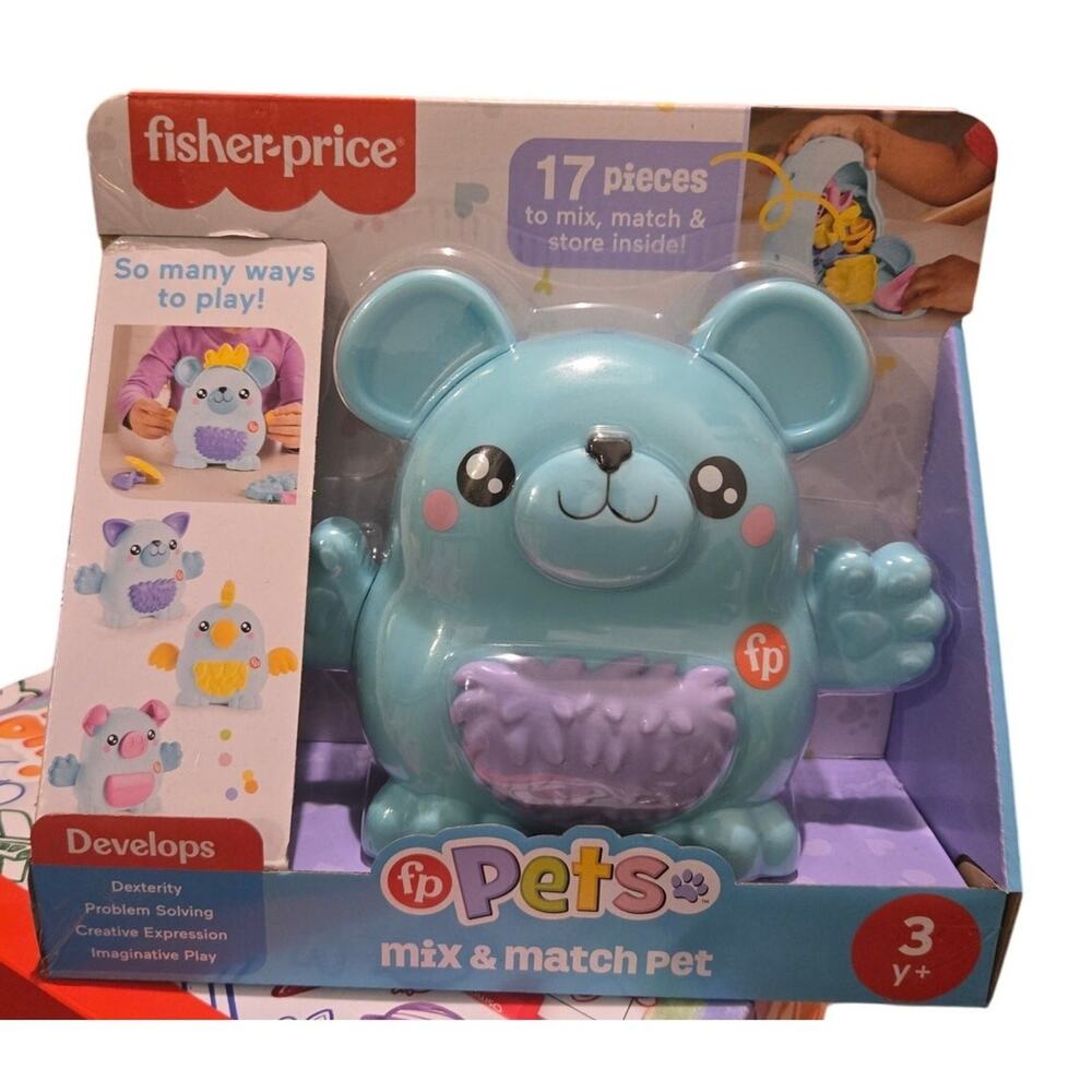 Fisher-Price Preschool Pets Mix N’ Matchimals – New Sealed – Multicolor